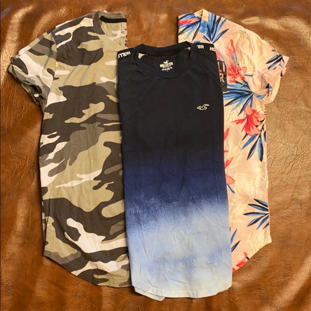 Hollister Curved Hem Tee Bundle